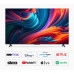 Television: TCL 126 cm (50 inches) Bezel-Less Full Screen Series Ultra HD 4K Smart LED Google TV 50P635 Pro (Black)